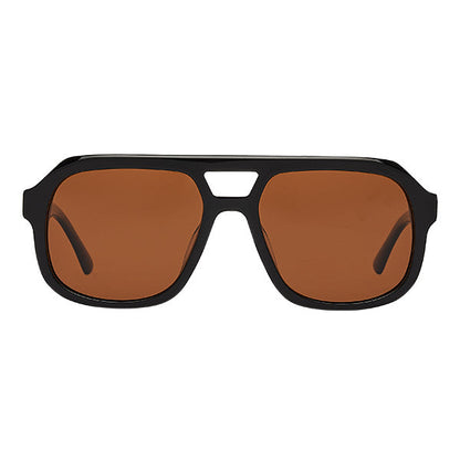 Caldiero Black Brown Lens Solbrille - PREMIUM | MEN
