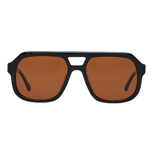 Caldiero Black Brown Lens Solbrille - PREMIUM | MEN