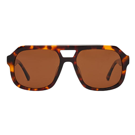 Caldiero Brown Turtle Brown Lens Solbrille - PREMIUM | MEN