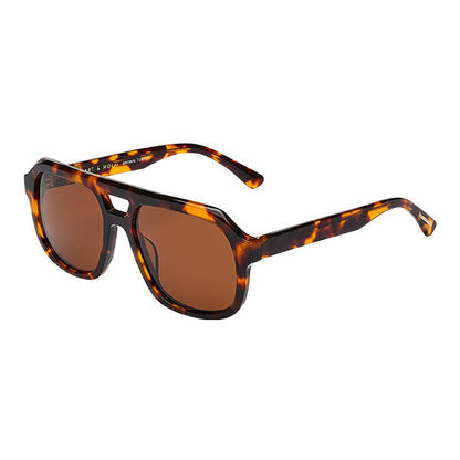 Caldiero Brown Turtle Brown Lens Solbrille - PREMIUM | MEN