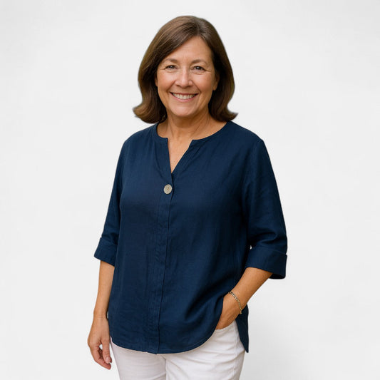 Nina™ | Flattering Loose Fit Blouse