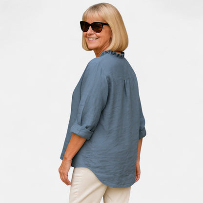 Nina™ | Cozy Ruffle Blouse