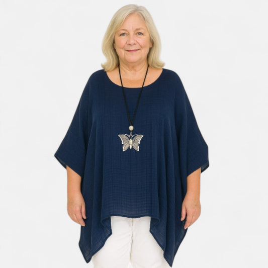 Nina™ | Oversized Cotton Top