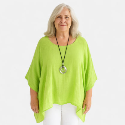 Nina™ | Oversized Cotton Top