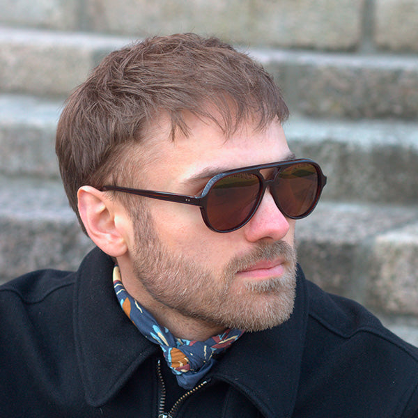 Dego Brown Solbrille - PREMIUM | MEN