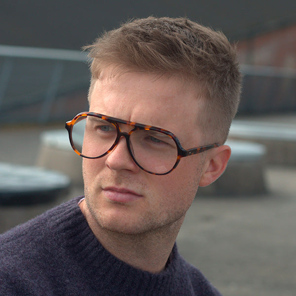 Dego Brown Turtle Læsebrille - PREMIUM | MEN