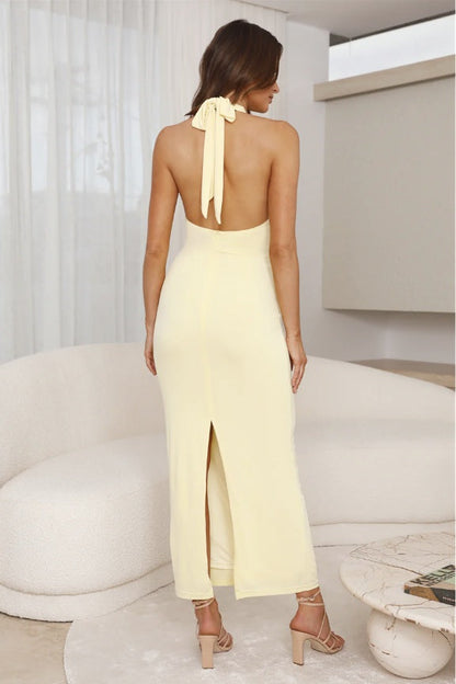 Amelia | Chic Draped Maxi Dress