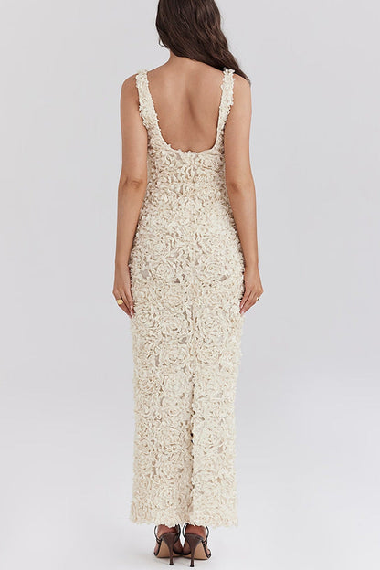 Chloe | Elegant Floral Lace Dress