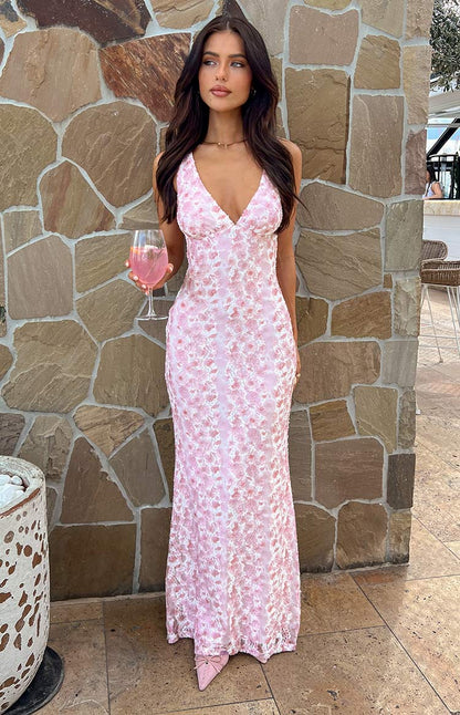 Bianca | Elegant Summer Backless Dress