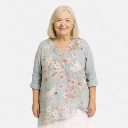 Nina™ | Breezy Blossom Tunic