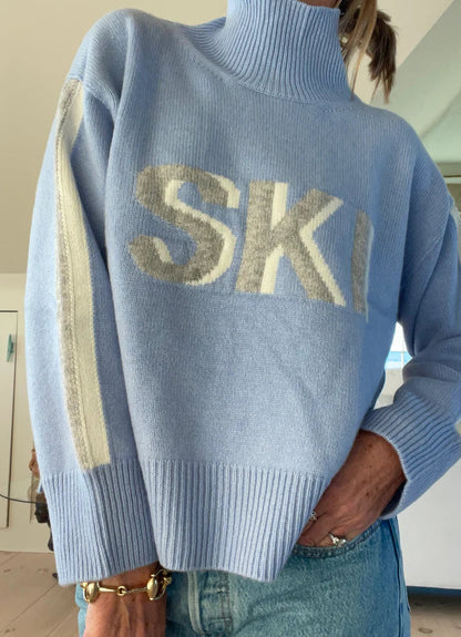 Retro Ski coltrui van kasjmier
