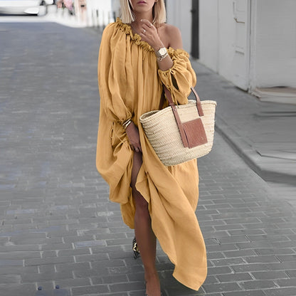 Zora | Relaxed Fit Off-Shoulder Dress