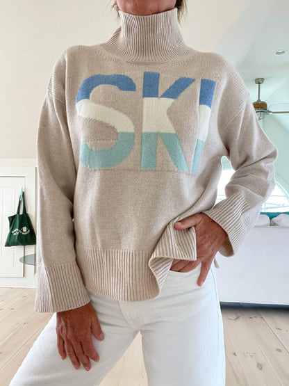 Retro Ski coltrui van kasjmier