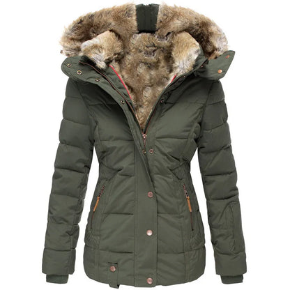 Belén - Warm, fur-lined winter coat