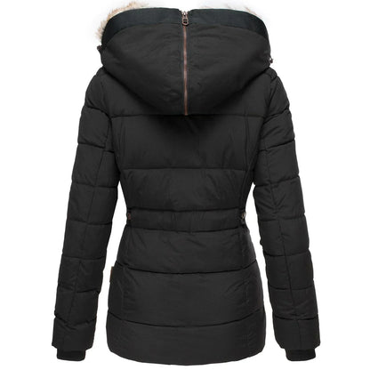 Belén - Warm Winter Coat with Fur Lining 