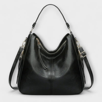 Annabelle | Zip-Accent Shoulder Bag