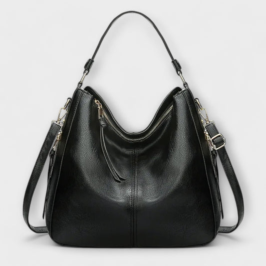 Annabelle | Zip-Accent Shoulder Bag