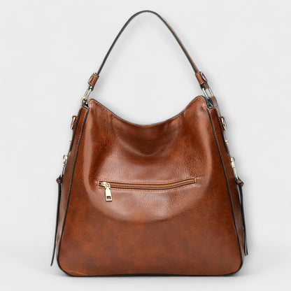 Annabelle | Zip-Accent Shoulder Bag