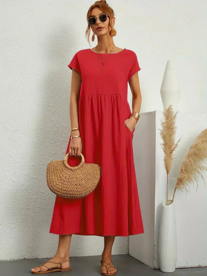 Annabelle | Soft Grace Midi Dress