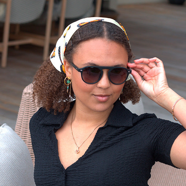 Milano Matt Black Solbrille - CLASSIC | WOMEN