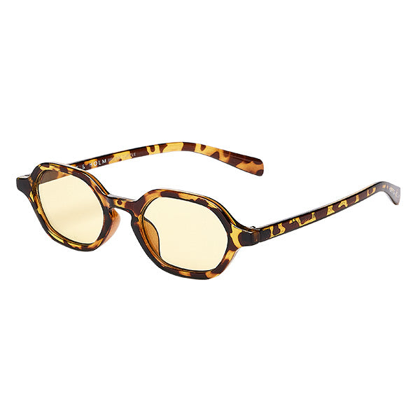 Millisimo Brown Turtle Yellow Lens Solbrille - CLASSIC