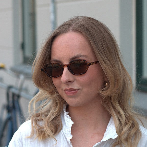 Millisimo Brown Turtle Brown Lens Solbrille - CLASSIC