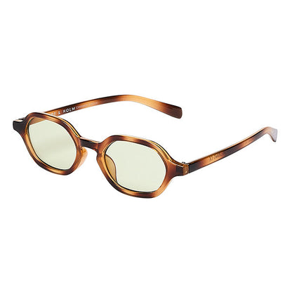 Millisimo Caramel Turtle Green Lens Solbrille - CLASSIC
