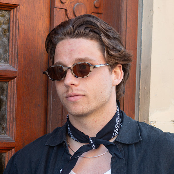 Millisimo Honey Turtle Brown Lens Solbrille - CLASSIC