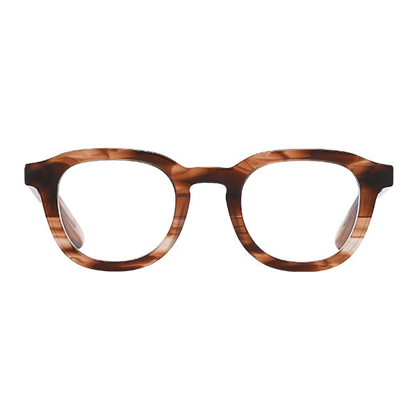 Montebello Brown Stripe Læsebrille - PREMIUM | WOMEN