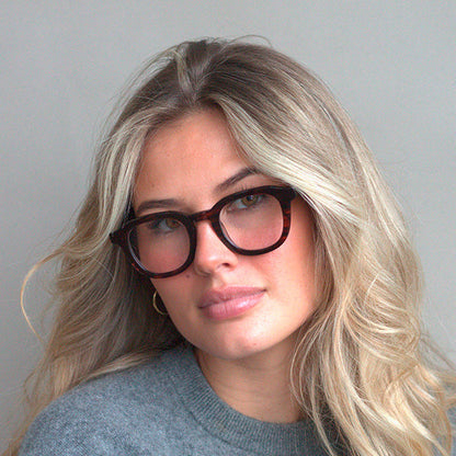 Montebello Brown Turtle Læsebrille - PREMIUM | WOMEN
