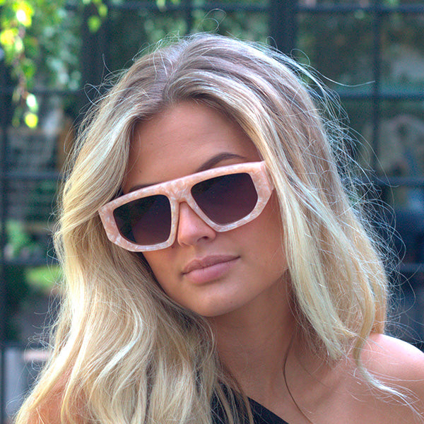 Noci Beige Pearl Solbrille - PREMIUM | WOMEN