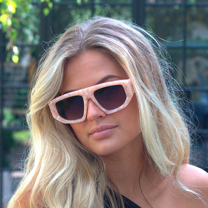 Noci Beige Pearl Solbrille - PREMIUM | WOMEN