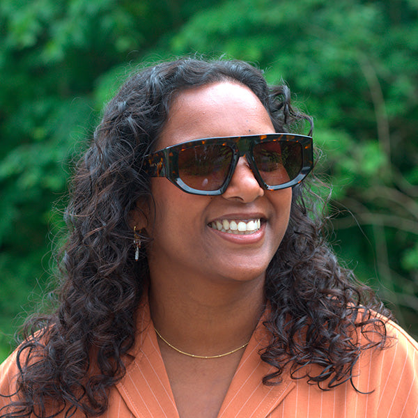 Noci Brown Turtle Solbrille - PREMIUM | WOMEN