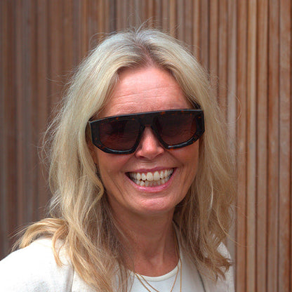 Noci Brown Turtle Solbrille - PREMIUM | WOMEN