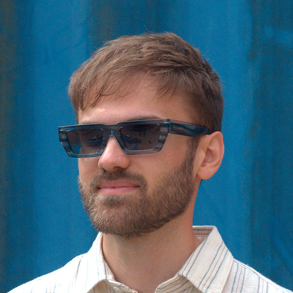 Novara Blue Solbrille - PREMIUM | MEN