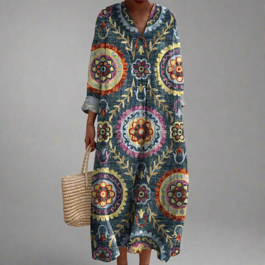 Wanda | Elegant Geometric Dress