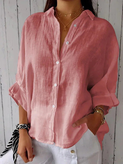 Sophie – Linnen blouse