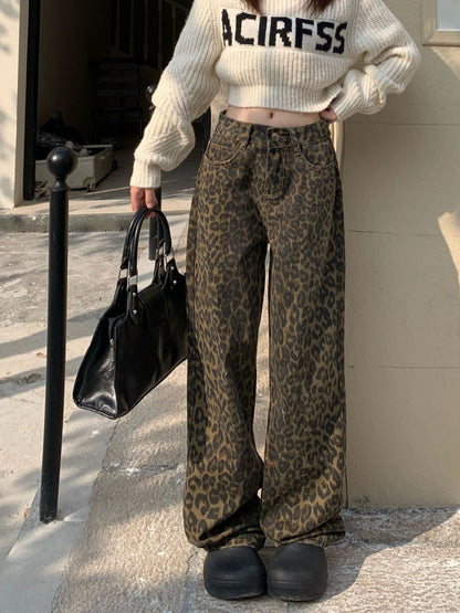 Natasha – Luipaardprint broek