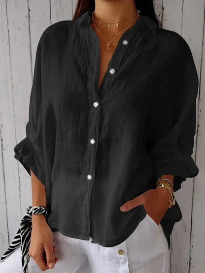 Sophie – Linnen blouse