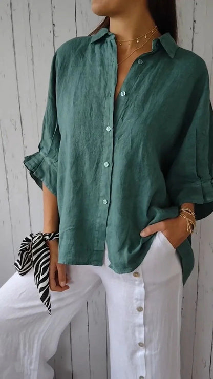 Sophie – Linnen blouse