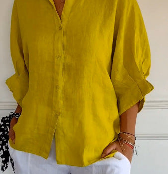 Sophie – Linnen blouse
