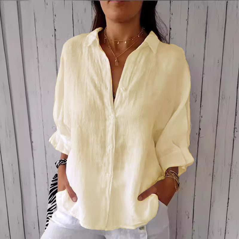 Sophie – Linnen blouse