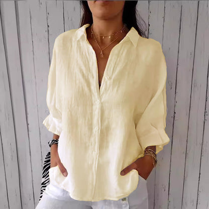 Sophie – Linnen blouse
