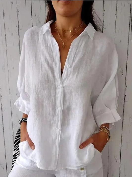 Sophie – Linnen blouse