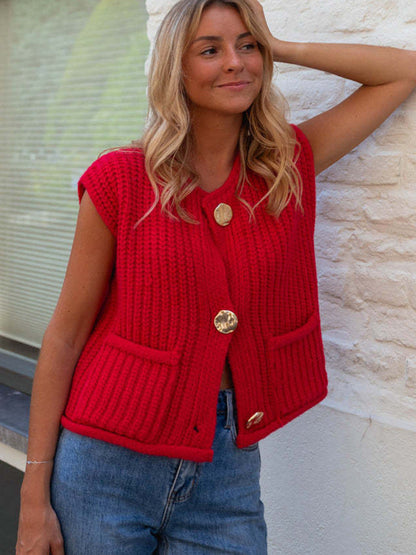 Lotte – Knitted cardigan with buttons