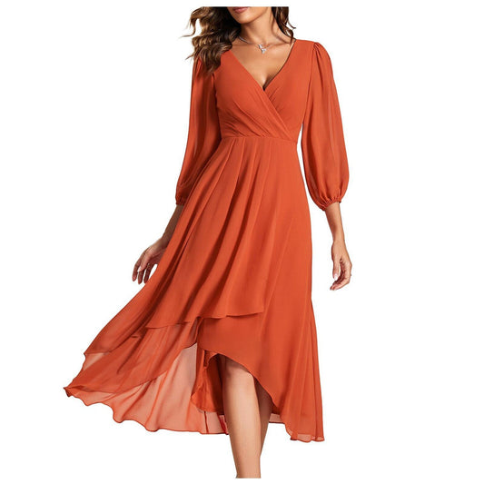 Karin™ | Elegante V-hals jurk