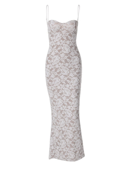 Annabelle | Elegant Stylish Lace Maxi Dress