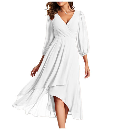 Karin™ | Elegante V-hals jurk