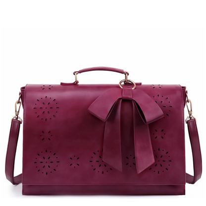 Caitlin | Elegant Bow Flap Tote Bag