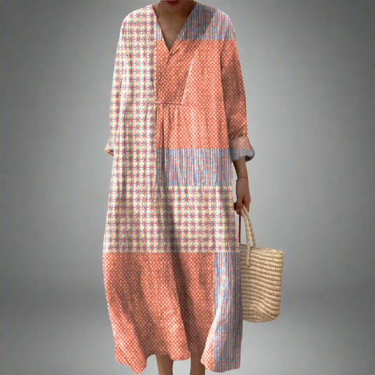 Ursule | Elegant Geometric Dress